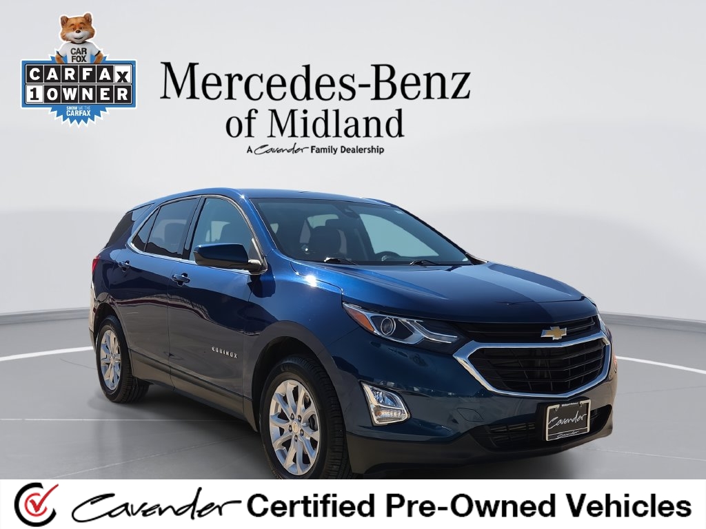Pacific Blue Metallic 2020 Chevrolet Equinox SUV / Crossover Four-Wheel Drive 6-Speed Automatic Overdrive