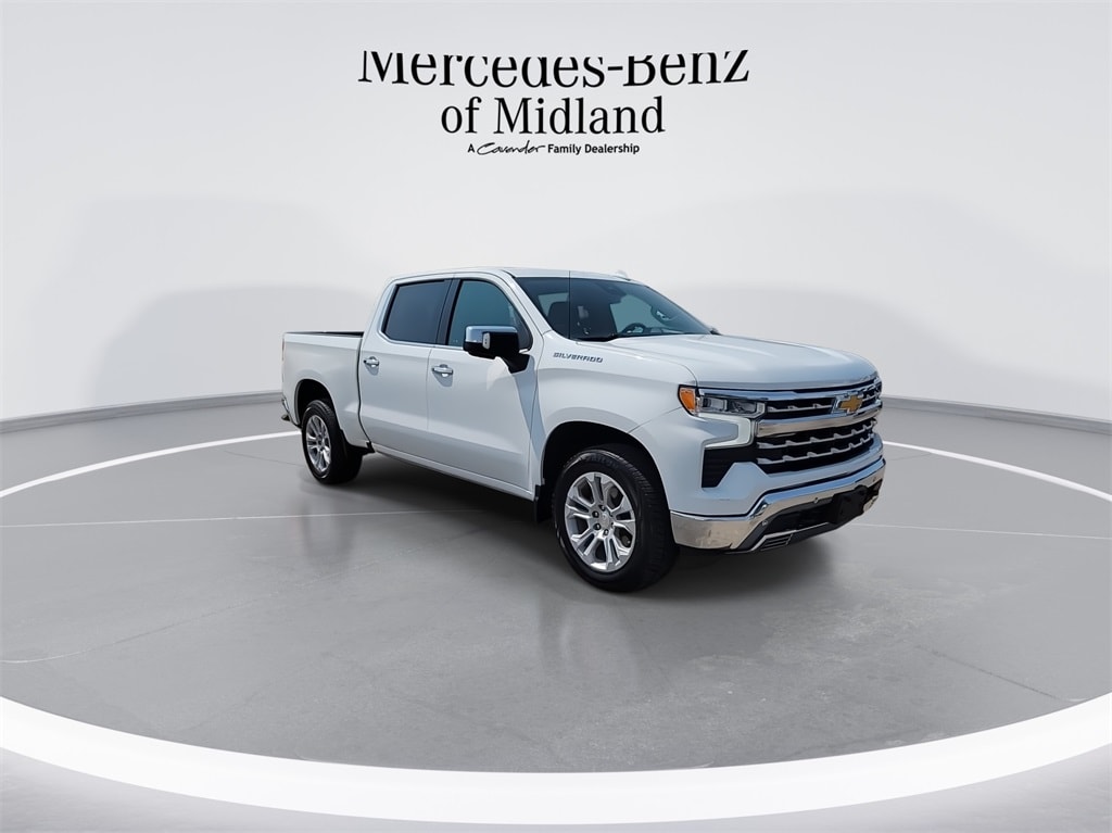 Used 2023 Chevrolet Silverado 1500 LTZ with VIN 1GCPAEED0PZ113280 for sale in Midland, TX