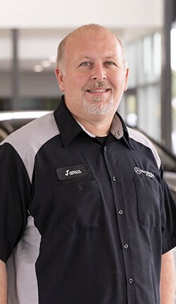 Staff member James Patrick from 918f519f302b