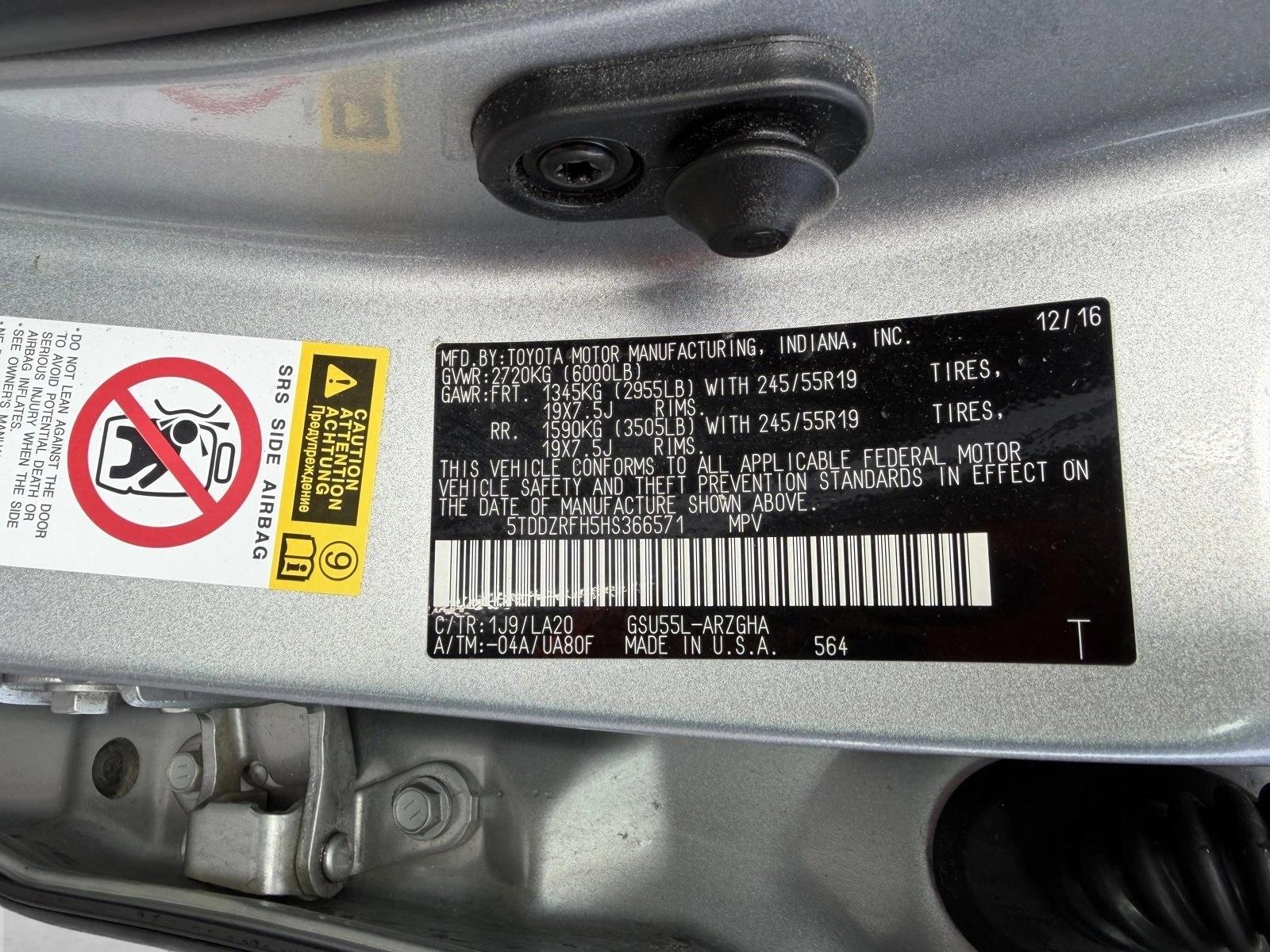 2017 TOYOTA HIGHLANDER - Image 21