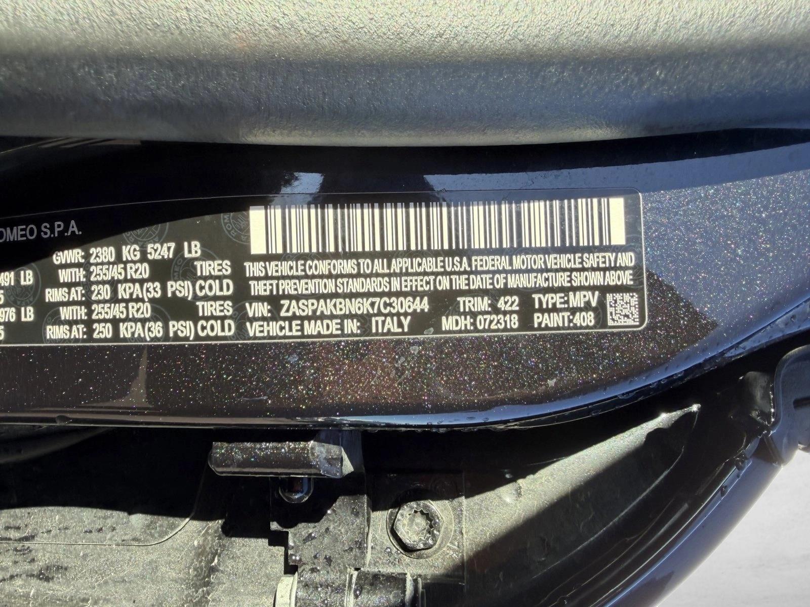 2019 ALFA ROMEO STELVIO - Image 21