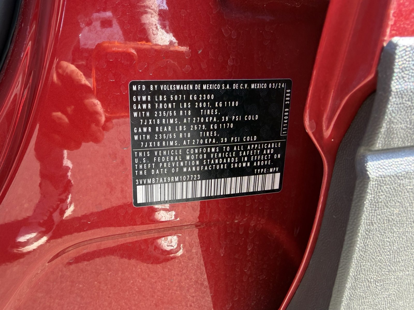 2024 VOLKSWAGEN TIGUAN - Image 22