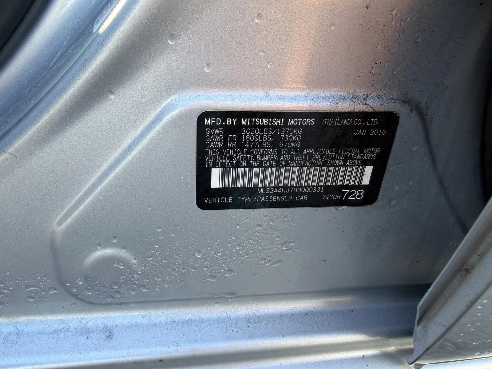 2017 MITSUBISHI MIRAGE - Image 19