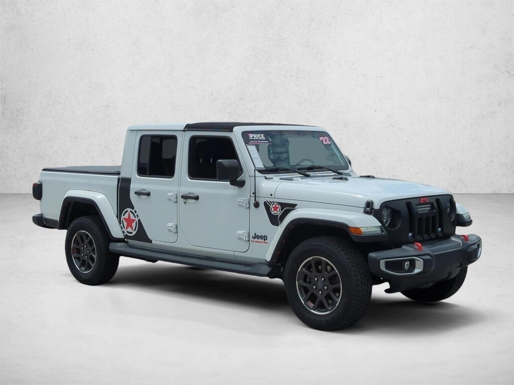 Used 2022 Jeep Gladiator Overland Truck Crew Cab