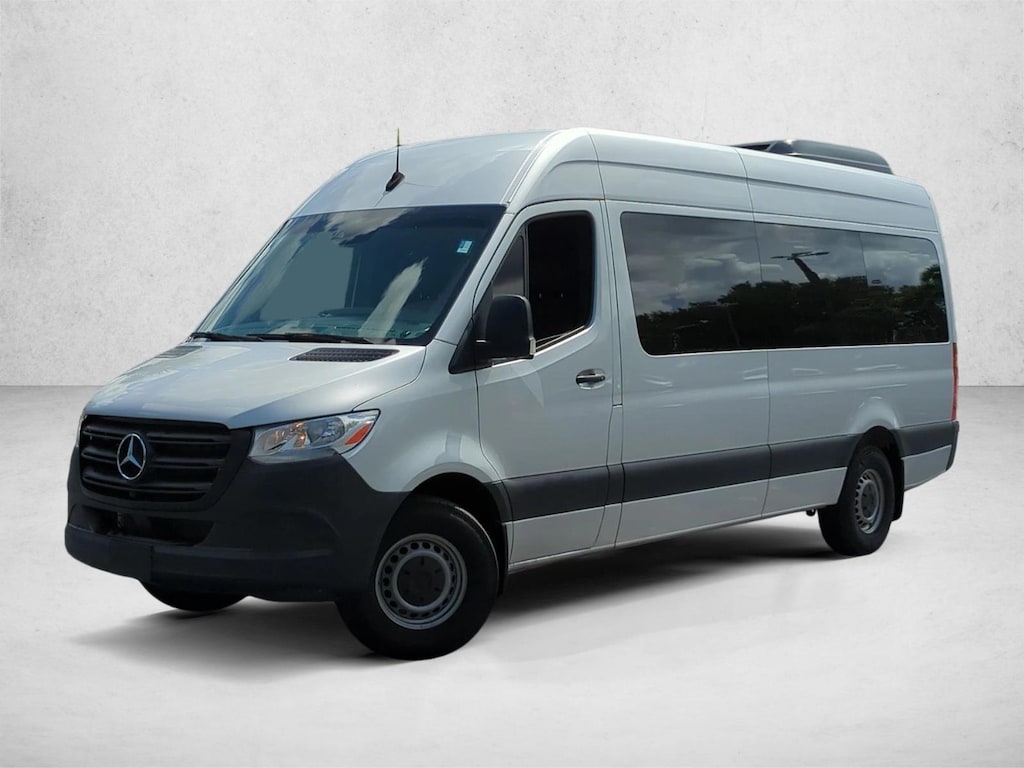 Used 2023 Mercedes-Benz Sprinter Cargo Van High Roof 4-Cyl Diesel Van Cargo Van