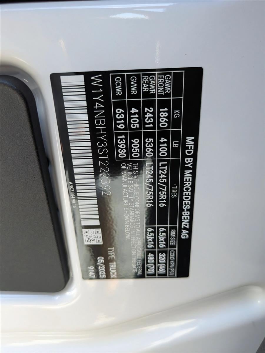 2025 Mercedes-Benz Sprinter Cargo Van Base - Photo 17
