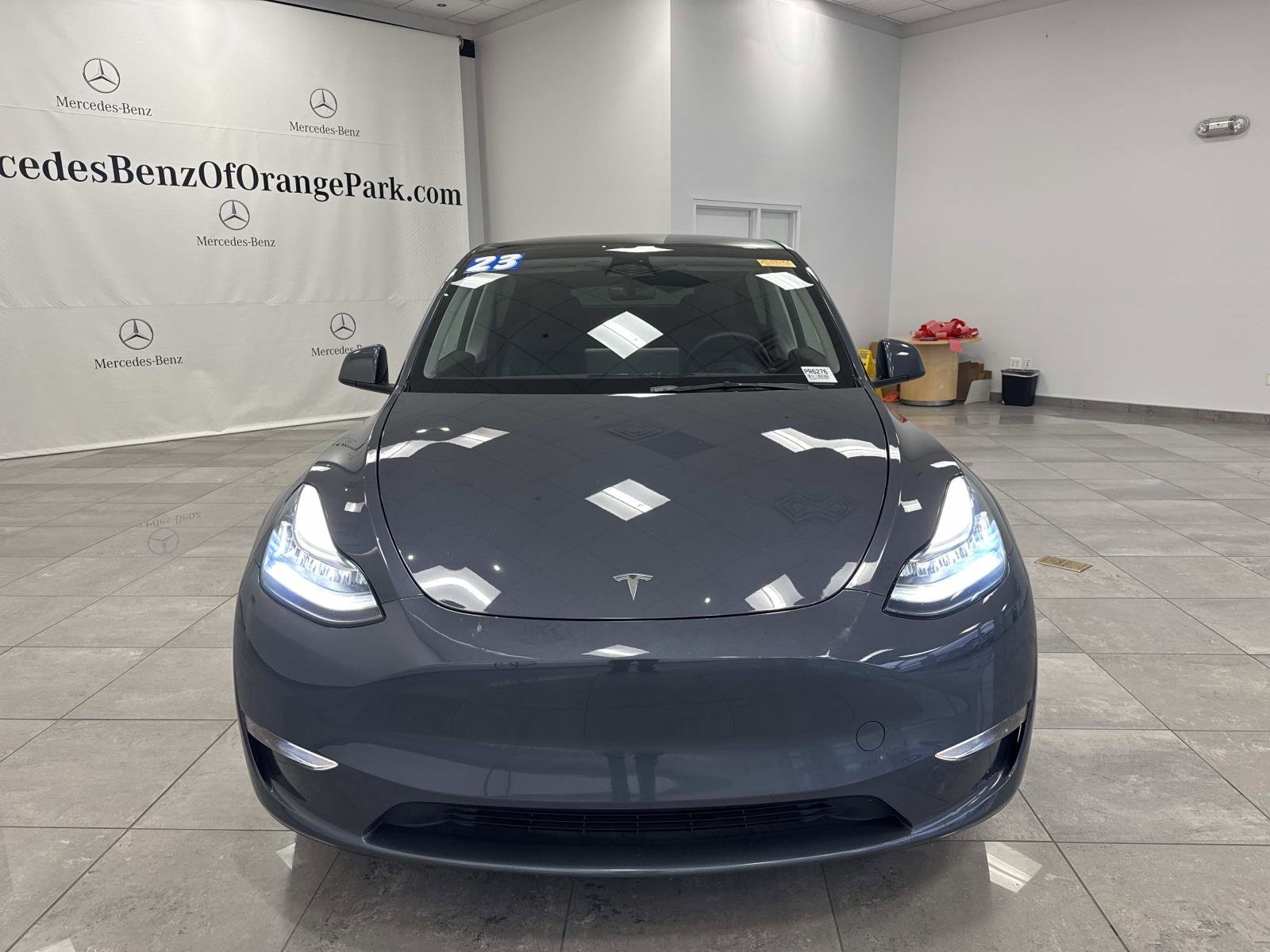 Used 2023 Tesla Model Y Long Range with VIN 7SAYGDEE3PA044449 for sale in Jacksonville, FL