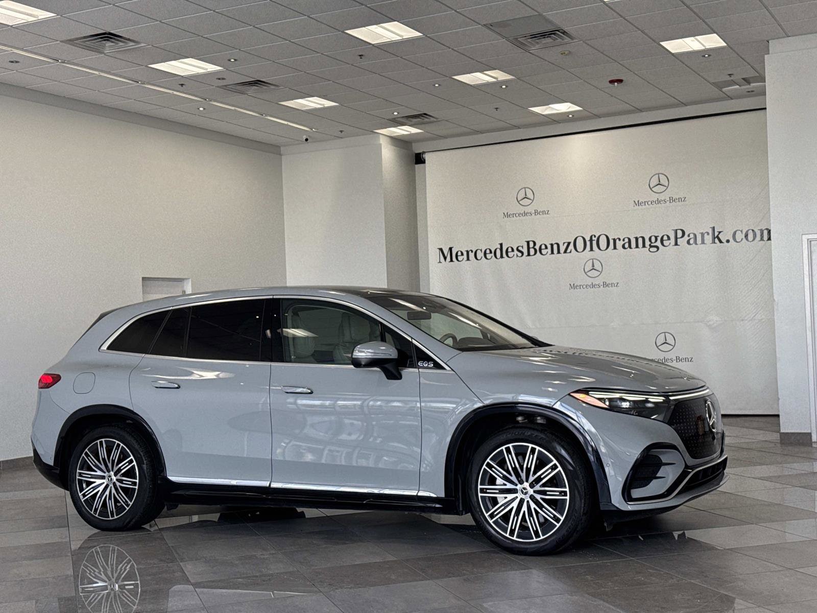 Certified 2023 Mercedes-Benz EQS SUV Base with VIN 4JGDM4EB5PA023863 for sale in Jacksonville, FL