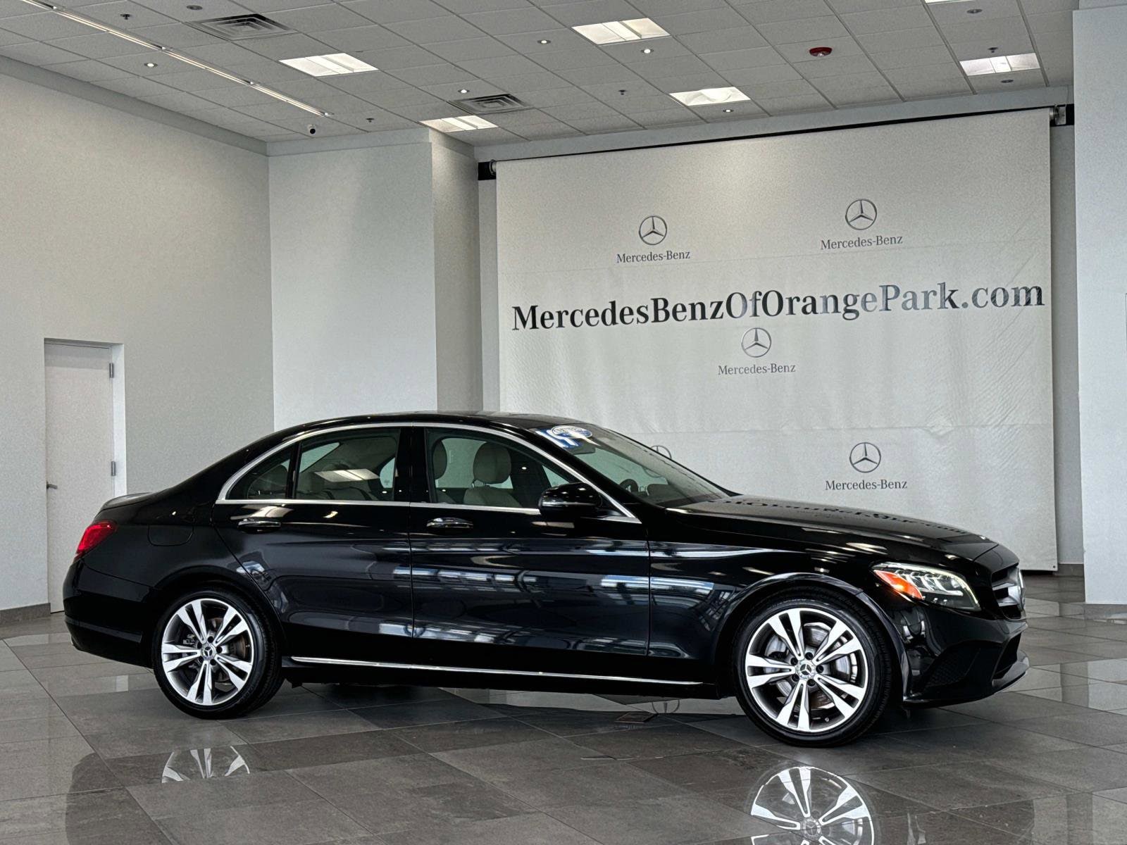 Certified 2019 Mercedes-Benz C-Class Sedan C300 with VIN 55SWF8DB0KU294585 for sale in Jacksonville, FL