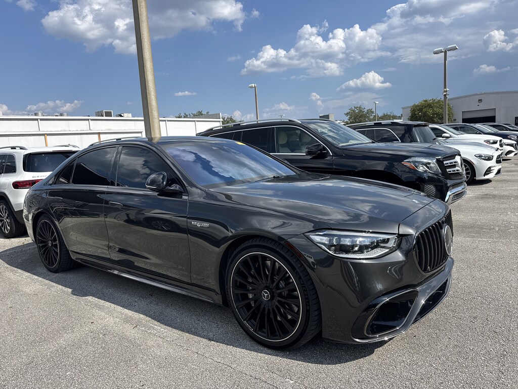 Certified 2025 Mercedes-Benz AMG S 63 E Base Sedan