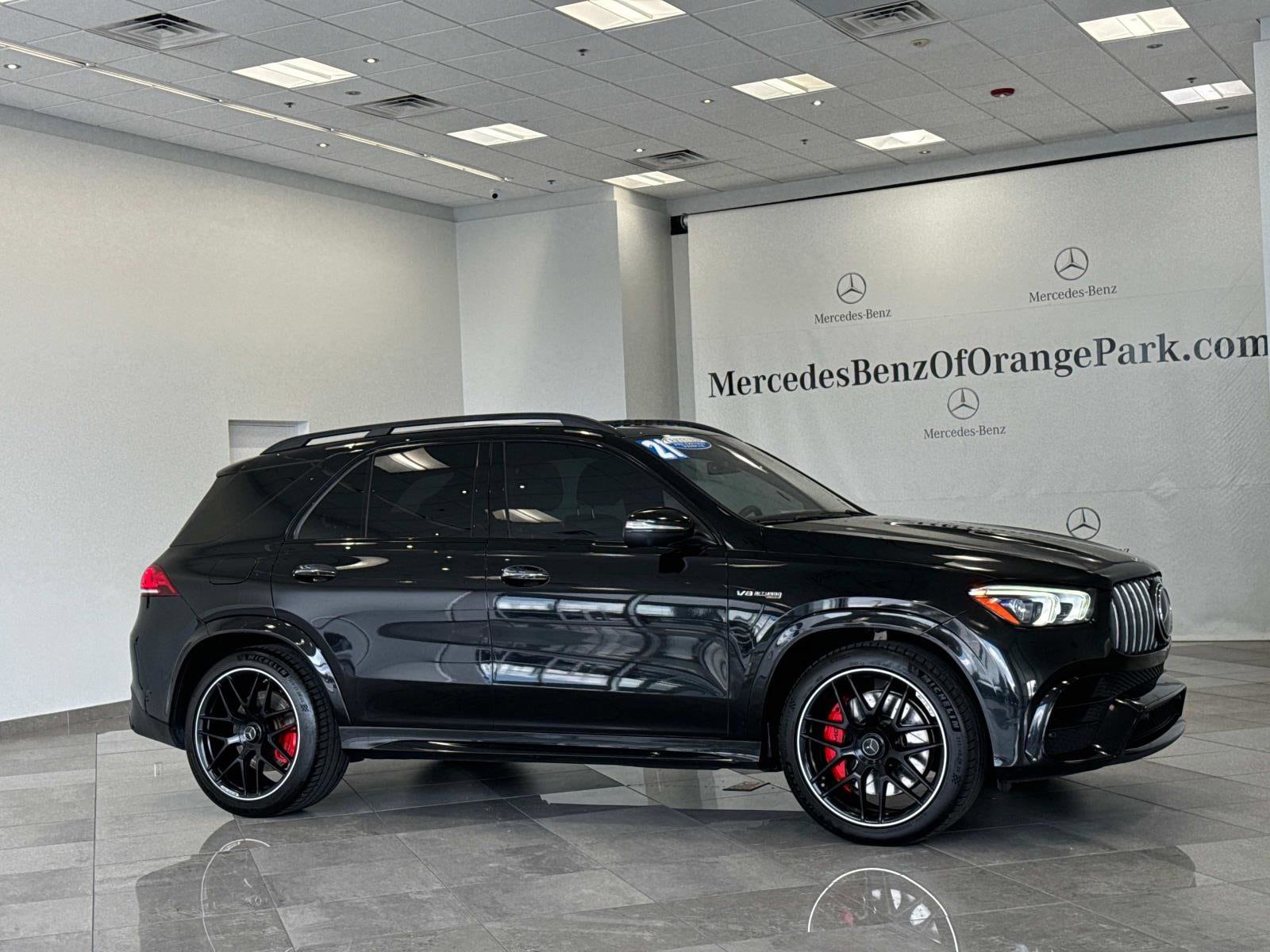 Certified 2021 Mercedes-Benz GLE AMG GLE63 S with VIN 4JGFB8KBXMA309035 for sale in Jacksonville, FL