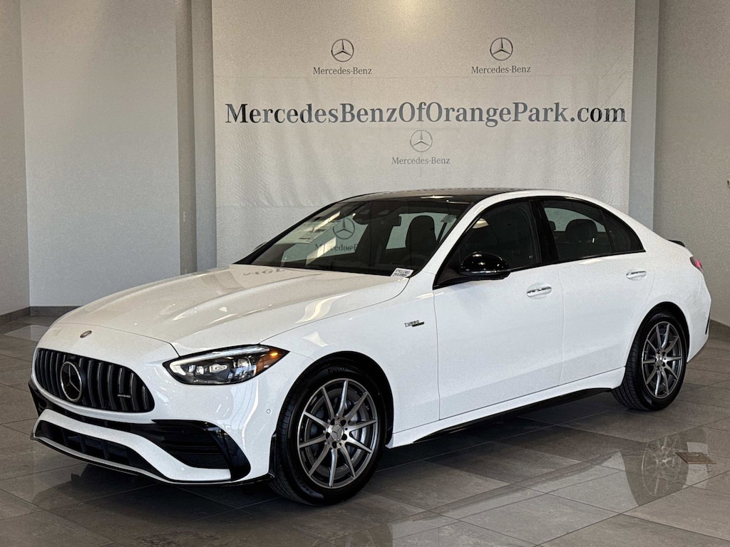 New 2026 Mercedes-Benz C-Class C43W Sedan
