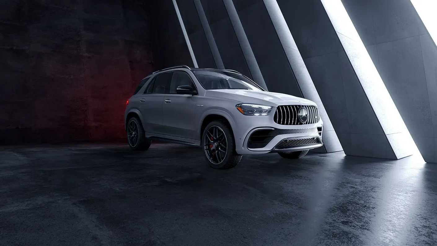 2025 Mercedes-AMG® GLE SUV White Display