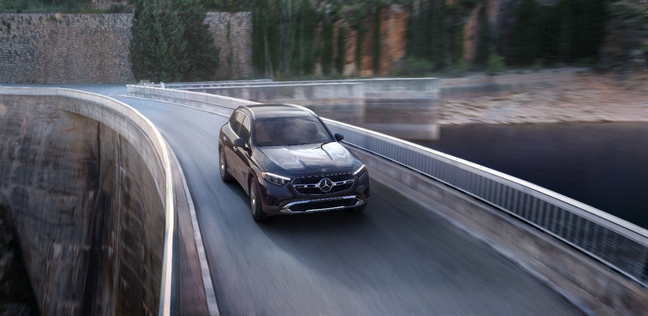 2025 Mercedes-Benz GLC SUV Black Bridge Dam