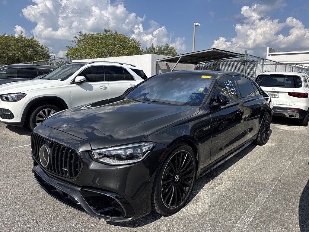 Certified 2025 Mercedes-Benz AMG S 63 E Base Sedan