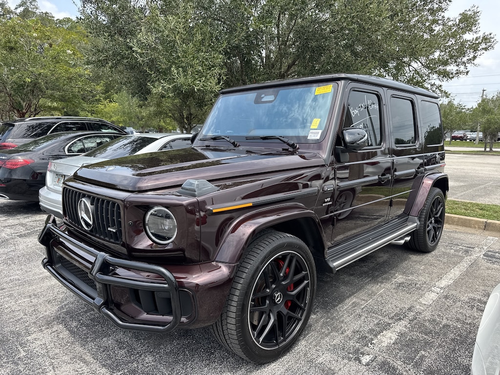 Certified 2025 Mercedes-Benz AMG G 63 4MATIC SUV
