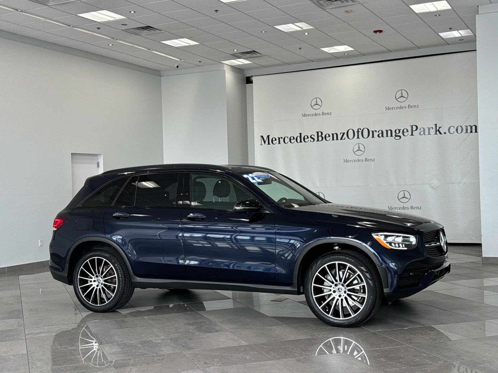 Certified 2021 Mercedes-Benz GLC GLC300 with VIN W1N0G8DBXMF900910 for sale in Jacksonville, FL