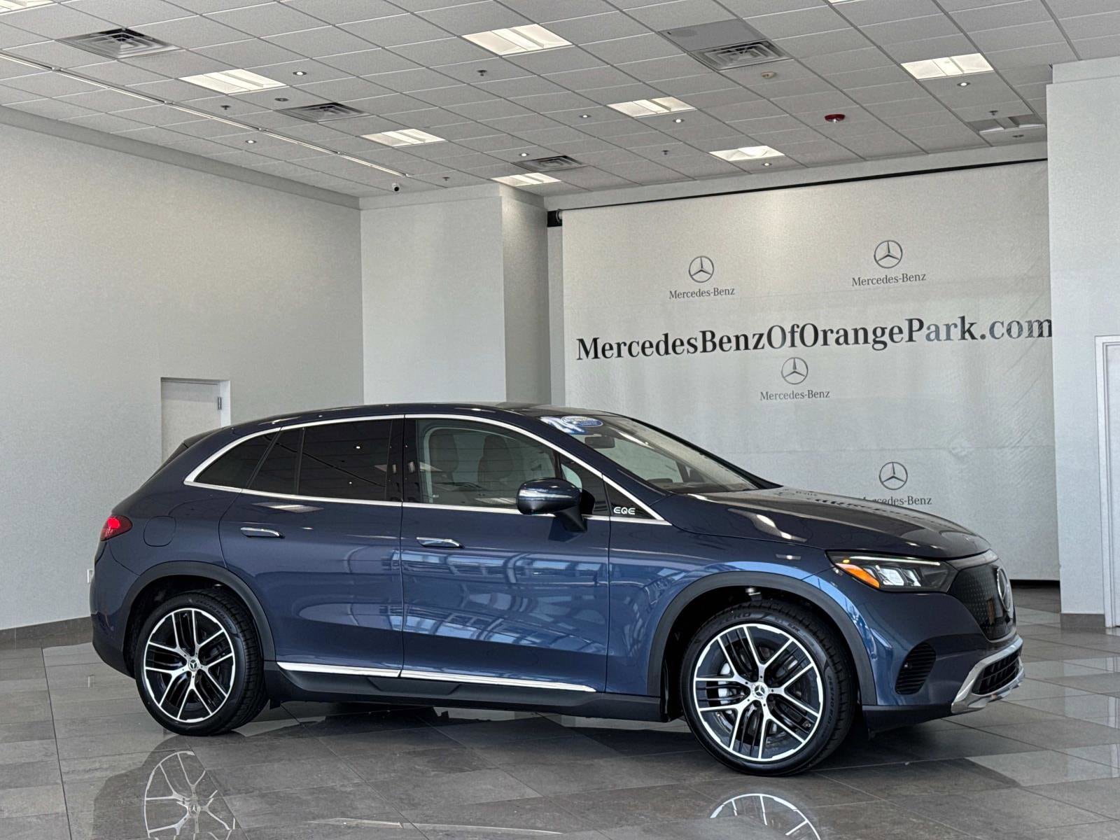 Certified 2024 Mercedes-Benz EQE SUV Base with VIN 4JGGM1CB3RA018629 for sale in Jacksonville, FL