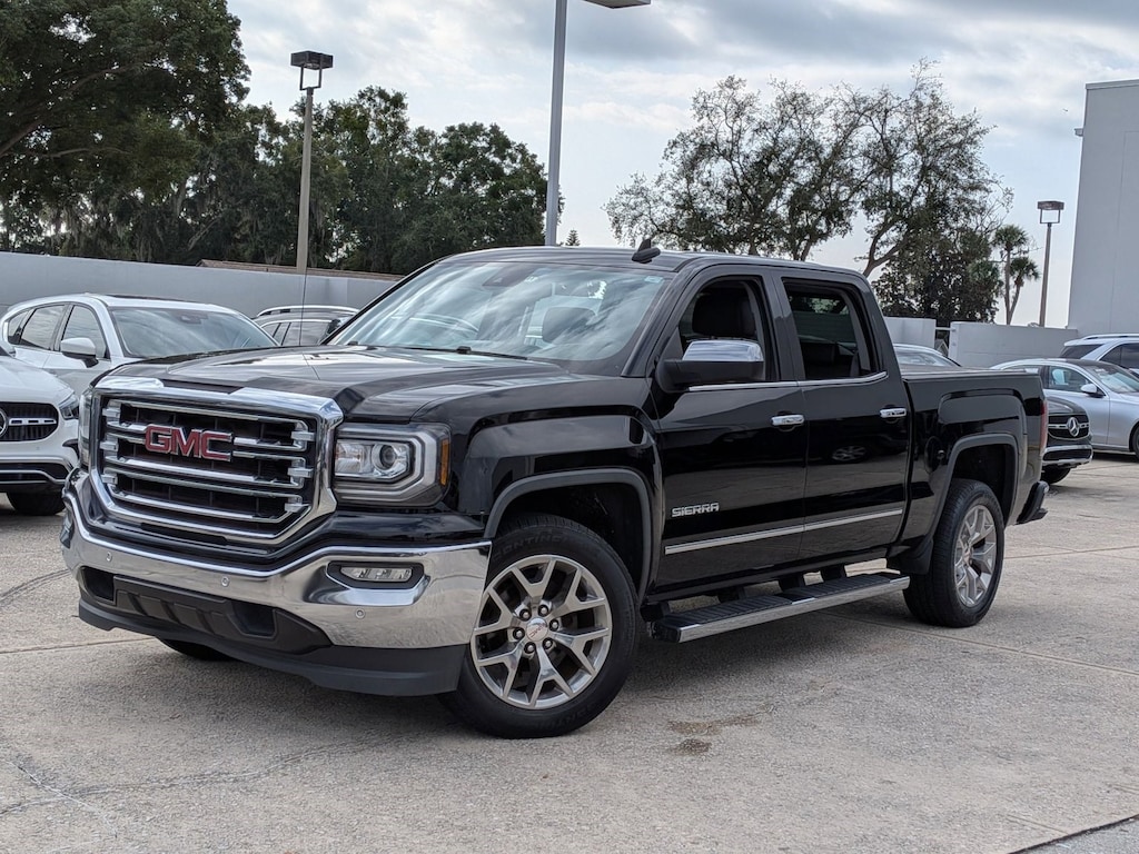 Used 2018 GMC Sierra 1500 SLT Truck Crew Cab