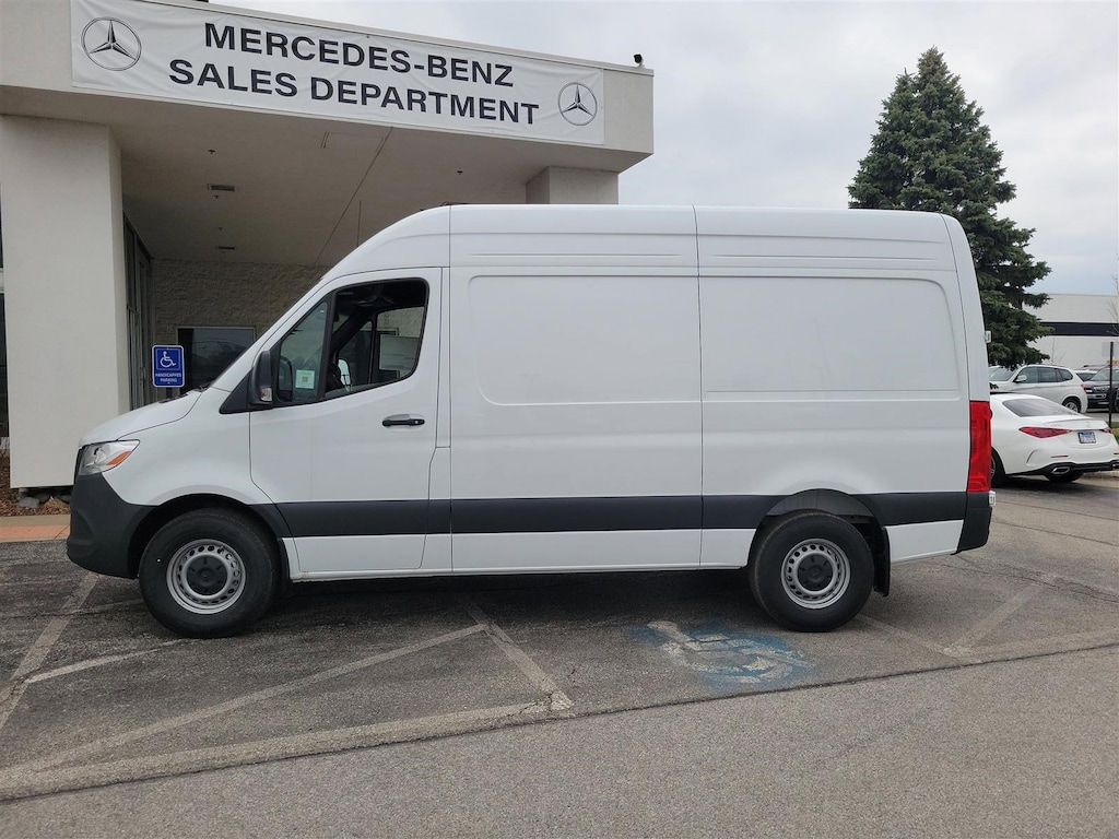 New 2025 Mercedes-Benz Sprinter Cargo Van Standard Roof 4-Cyl Diesel Van Cargo Van