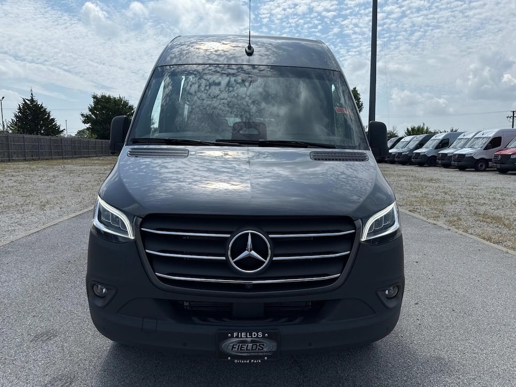New 2025 Mercedes-Benz Sprinter 2500 High Roof 4-Cyl Diesel HO Van Crew Van