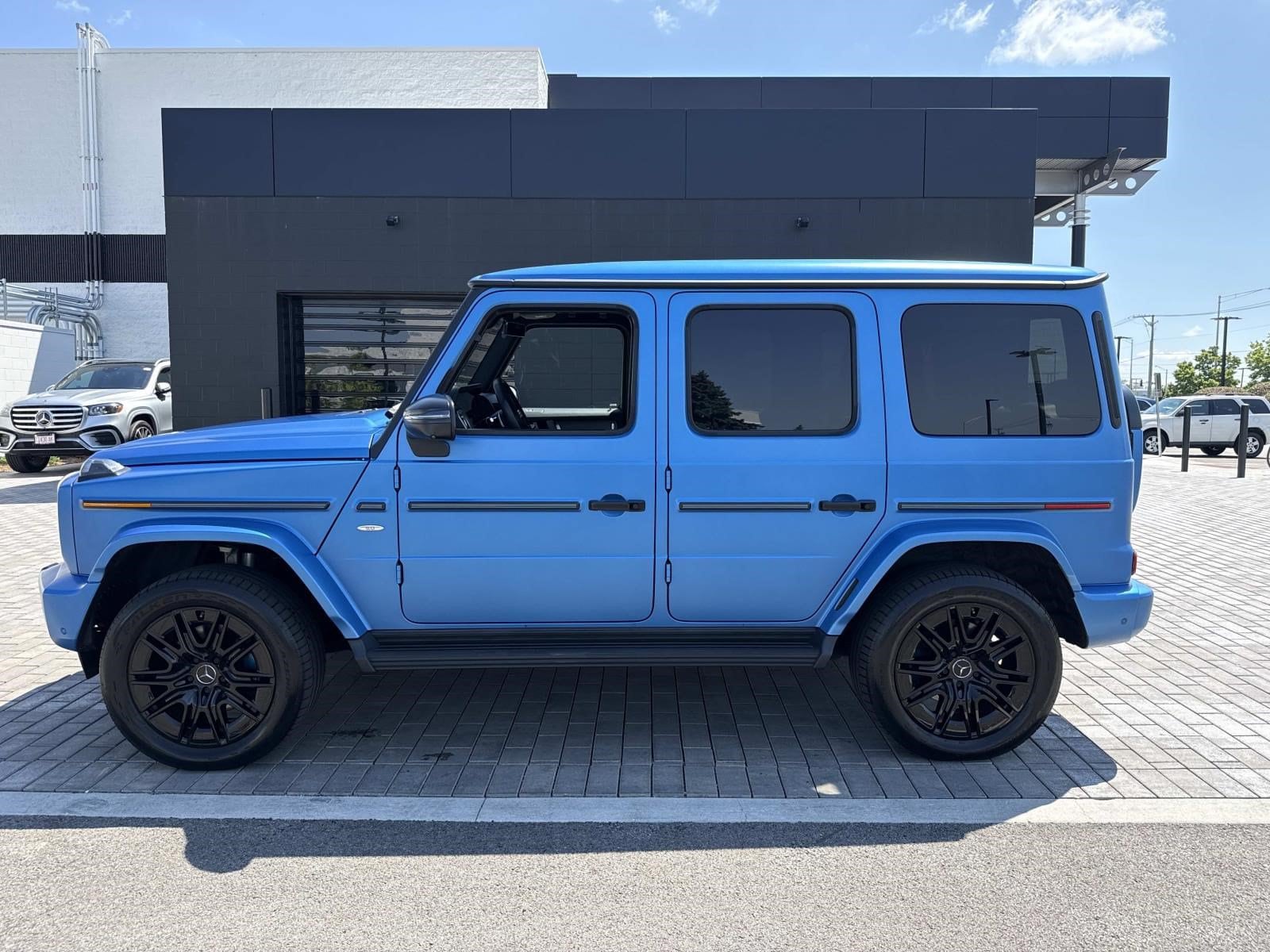 Certified 2025 Mercedes-Benz G-Class G580 with VIN W1NWM0AB6SX019539 for sale in Orland Park, IL
