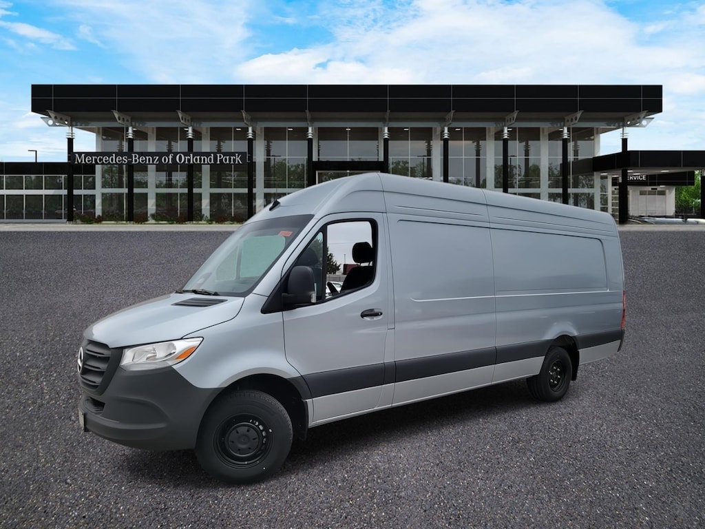 New 2025 Mercedes-Benz Sprinter 3500 High Roof 4-Cyl Diesel HO Van Extended Cargo Van