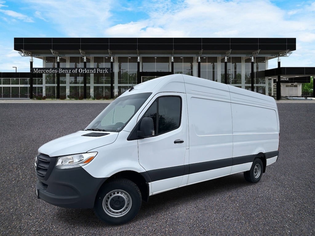 New 2025 Mercedes-Benz Sprinter 3500 High Roof 4-Cyl Diesel HO Van Cargo Van