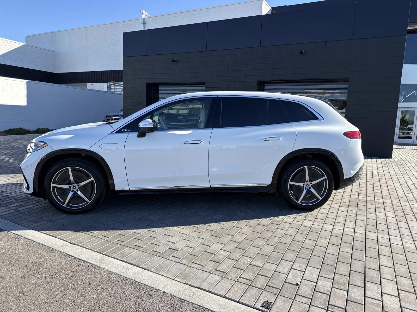 Certified 2023 Mercedes-Benz EQS SUV Base with VIN 4JGDM4EB8PA013201 for sale in Orland Park, IL