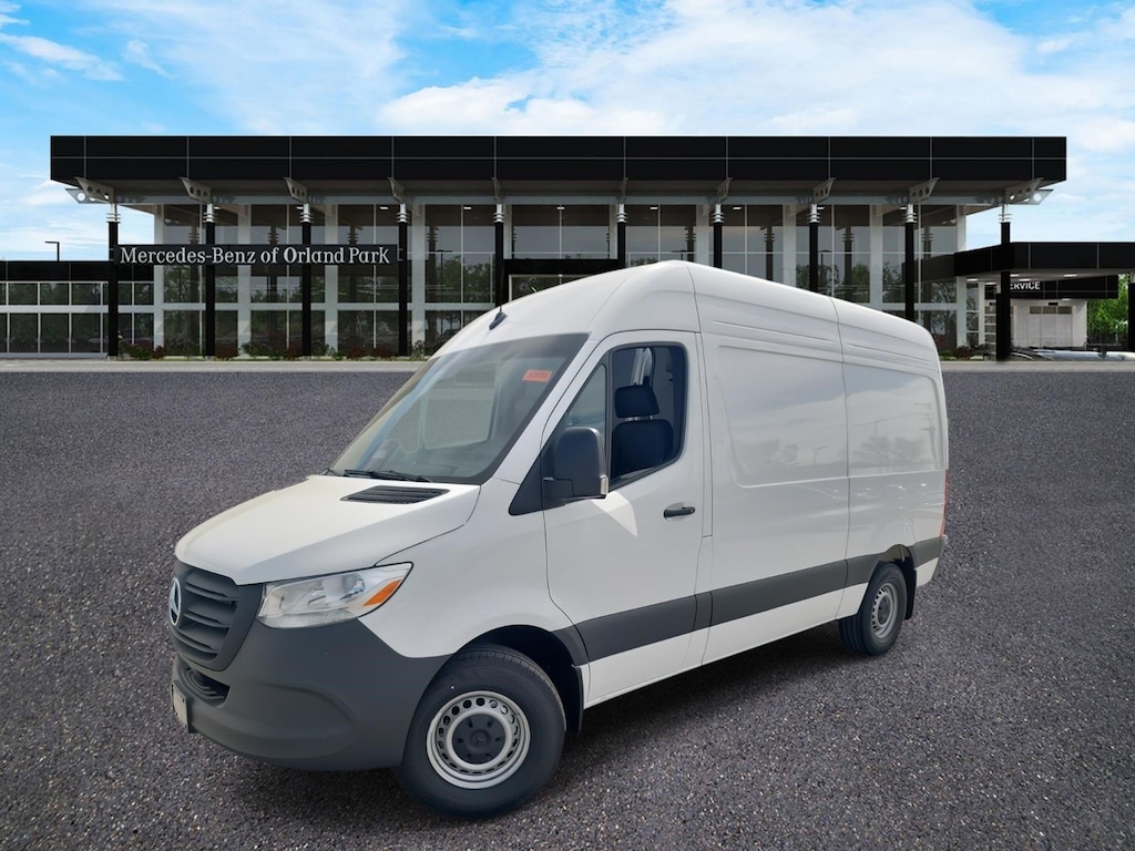 New 2025 Mercedes-Benz Sprinter Cargo Van Standard Roof 4-Cyl Diesel Van Cargo Van