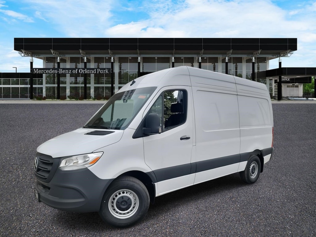 New 2025 Mercedes-Benz Sprinter Cargo Van Standard Roof 4-Cyl Diesel Van Cargo Van