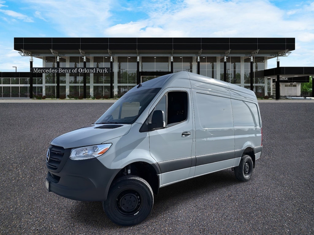 New 2025 Mercedes-Benz Sprinter Cargo Van Standard Roof 4-Cyl Diesel HO Van Cargo Van