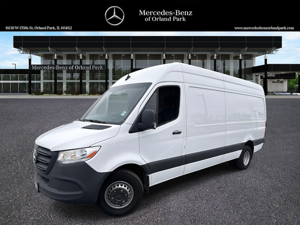 Used 2024 Mercedes-Benz Sprinter 3500 High Roof 4-Cyl Diesel HO Van Cargo Van