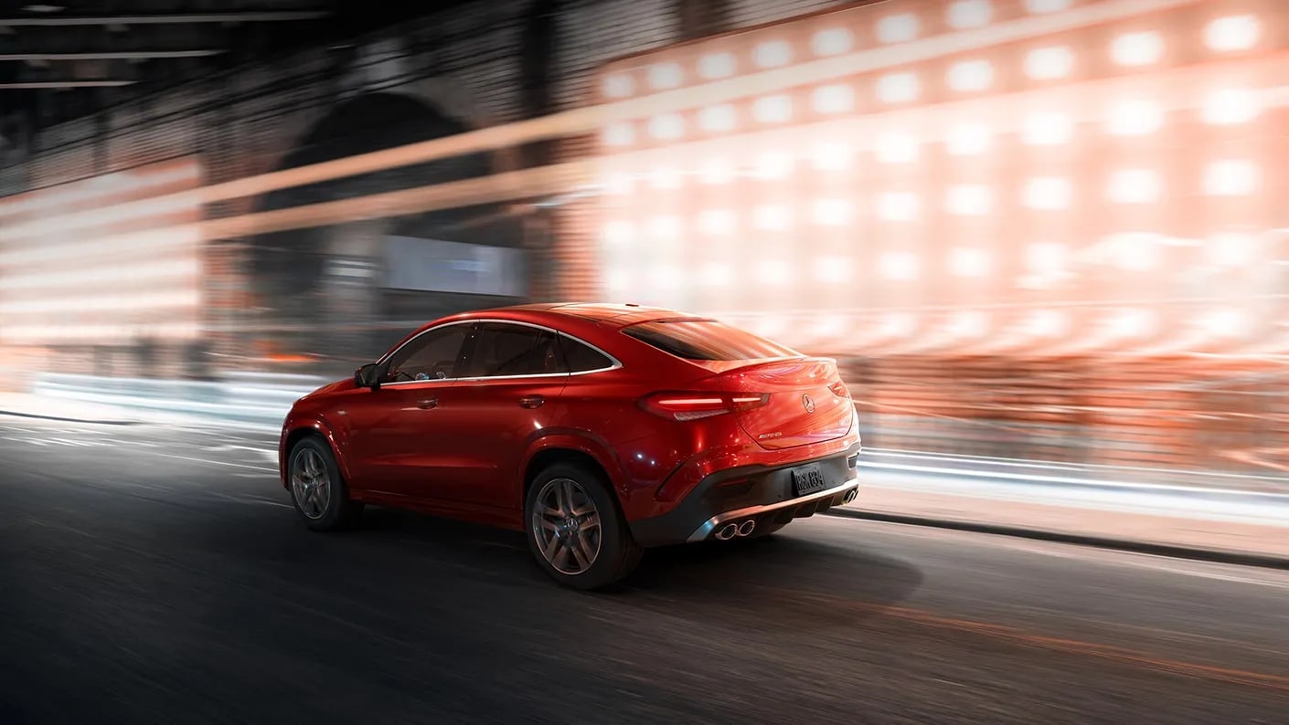 Red 2024 Mercedes-AMG GLE Coupe