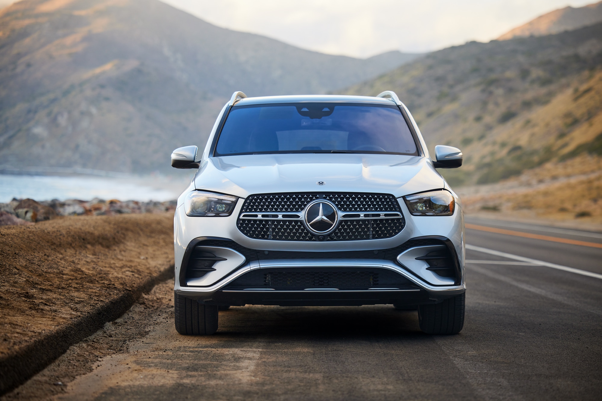 2025 Mercedes-Benz GLE SUV Silver Coast Highway
