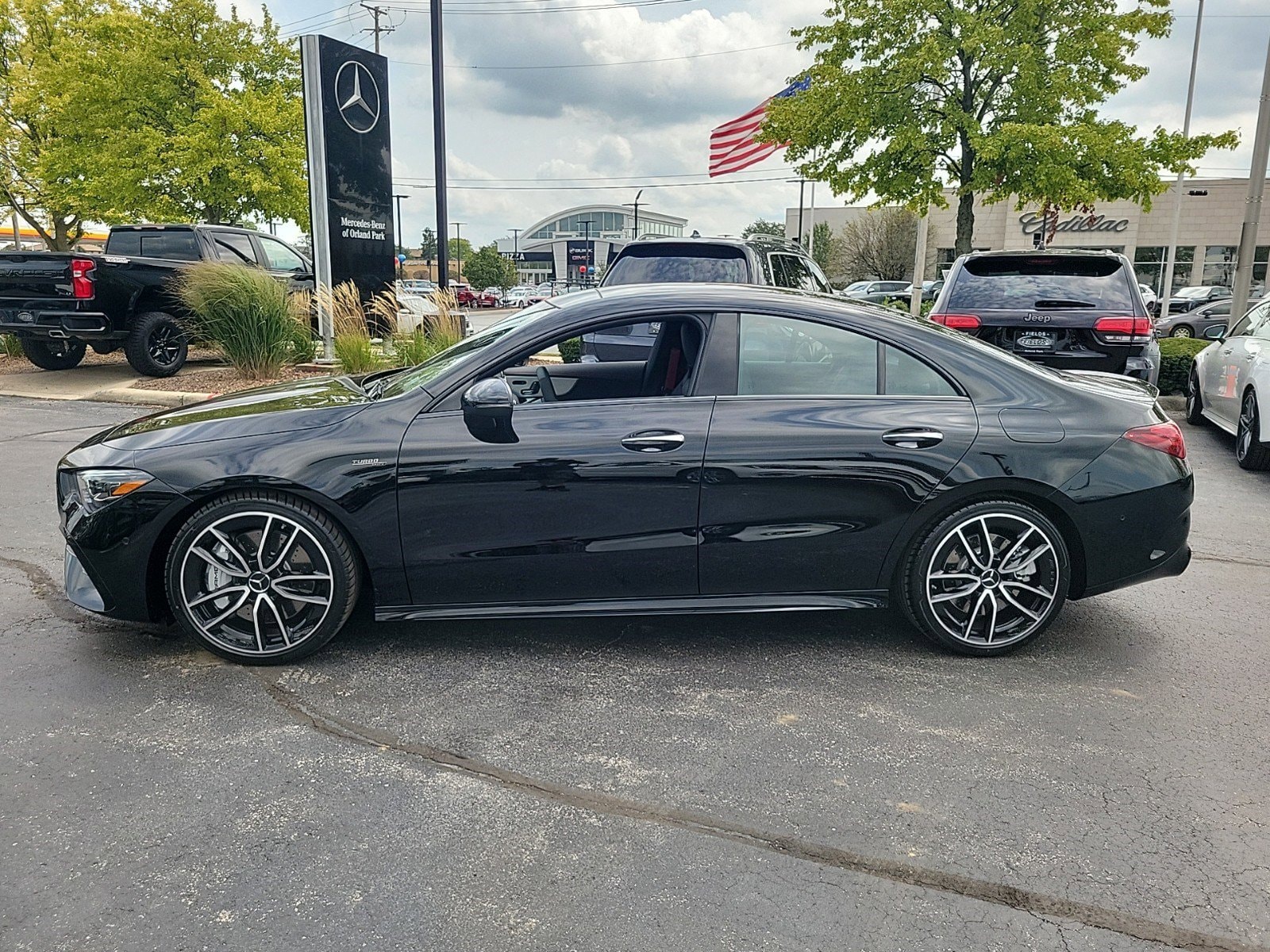 Certified 2025 Mercedes-Benz CLA AMG CLA35 with VIN W1K5J5BB3SN507601 for sale in Orland Park, IL