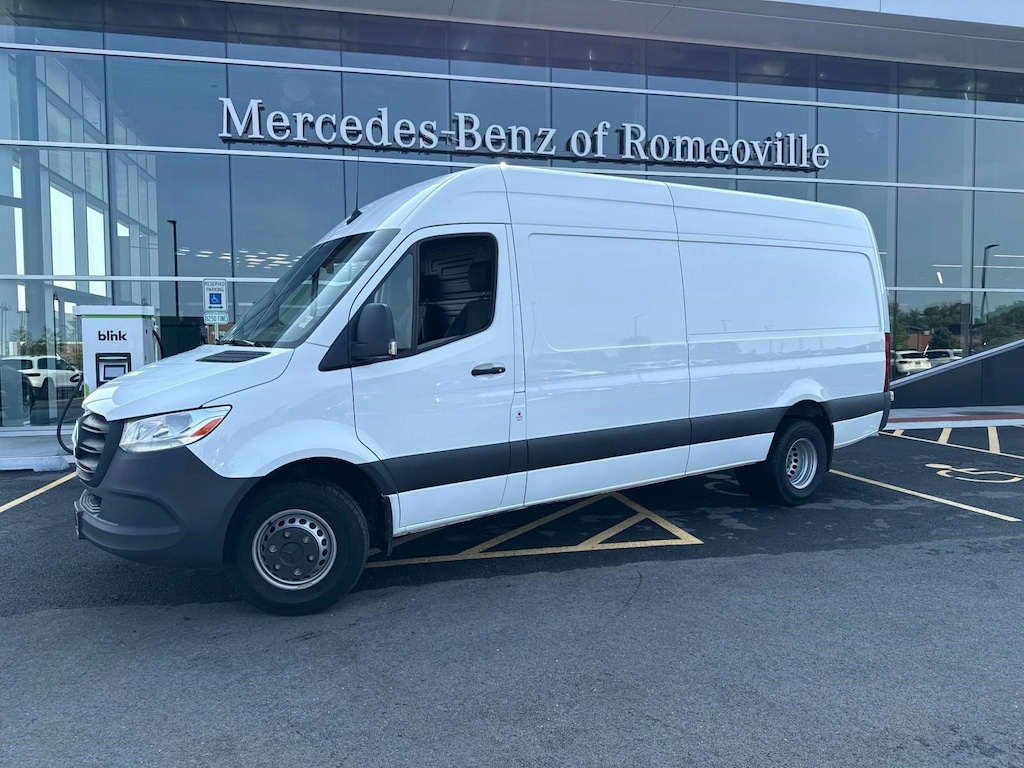 Used 2024 Mercedes-Benz Sprinter 3500 High Roof 4-Cyl Diesel HO Van Cargo Van