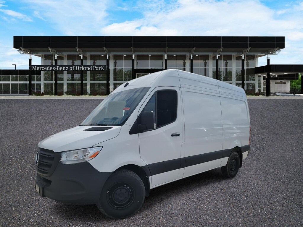 New 2025 Mercedes-Benz Sprinter Cargo Van Standard Roof 4-Cyl Diesel HO Van Cargo Van