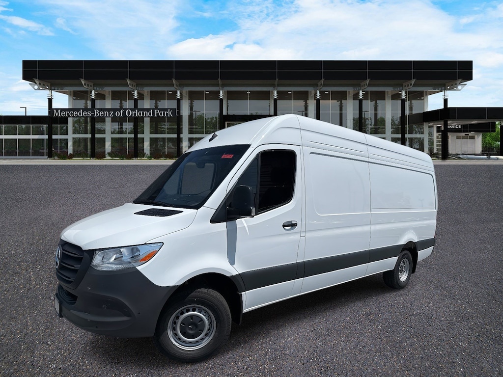 New 2025 Mercedes-Benz Sprinter 3500 High Roof 4-Cyl Diesel HO Van Cargo Van