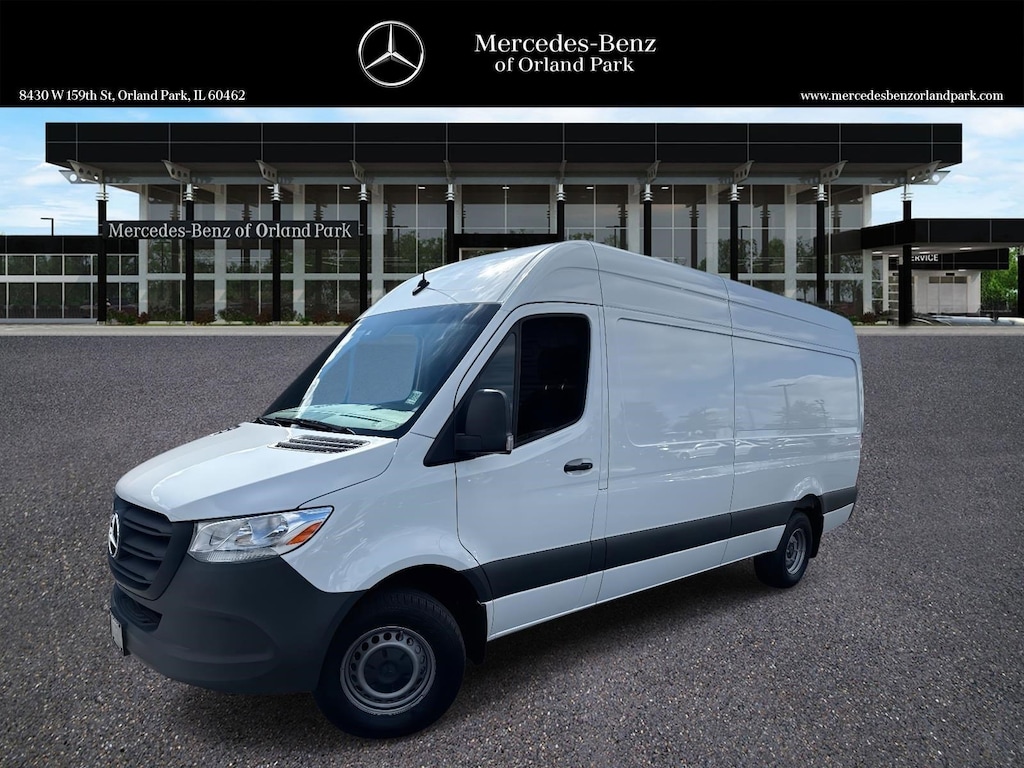 Used 2024 Mercedes-Benz Sprinter 3500 High Roof 4-Cyl Diesel HO Van Cargo Van