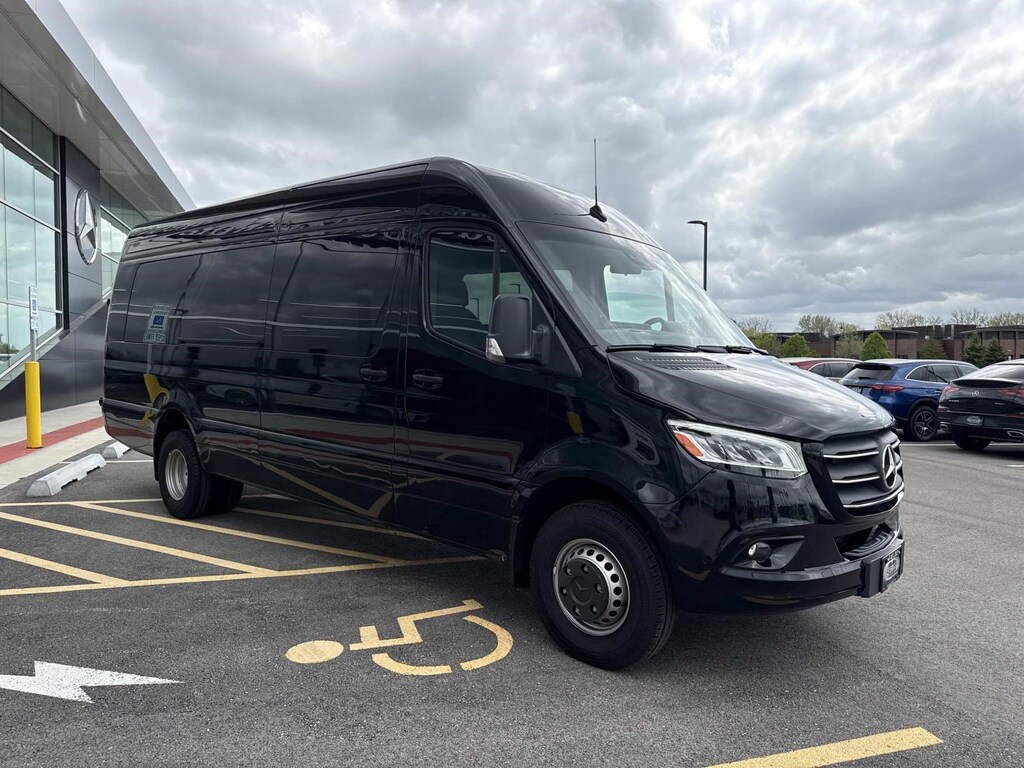 Used 2024 Mercedes-Benz Sprinter 3500 XD High Roof 4-Cyl Diesel HO Van Extended Cargo Van