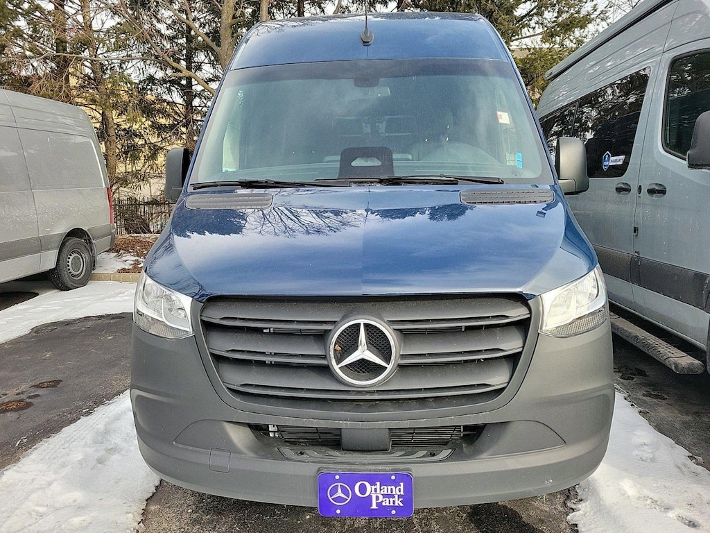 New 2025 Mercedes-Benz Sprinter Cargo Van High Roof 4-Cyl Diesel Van Extended Cargo Van