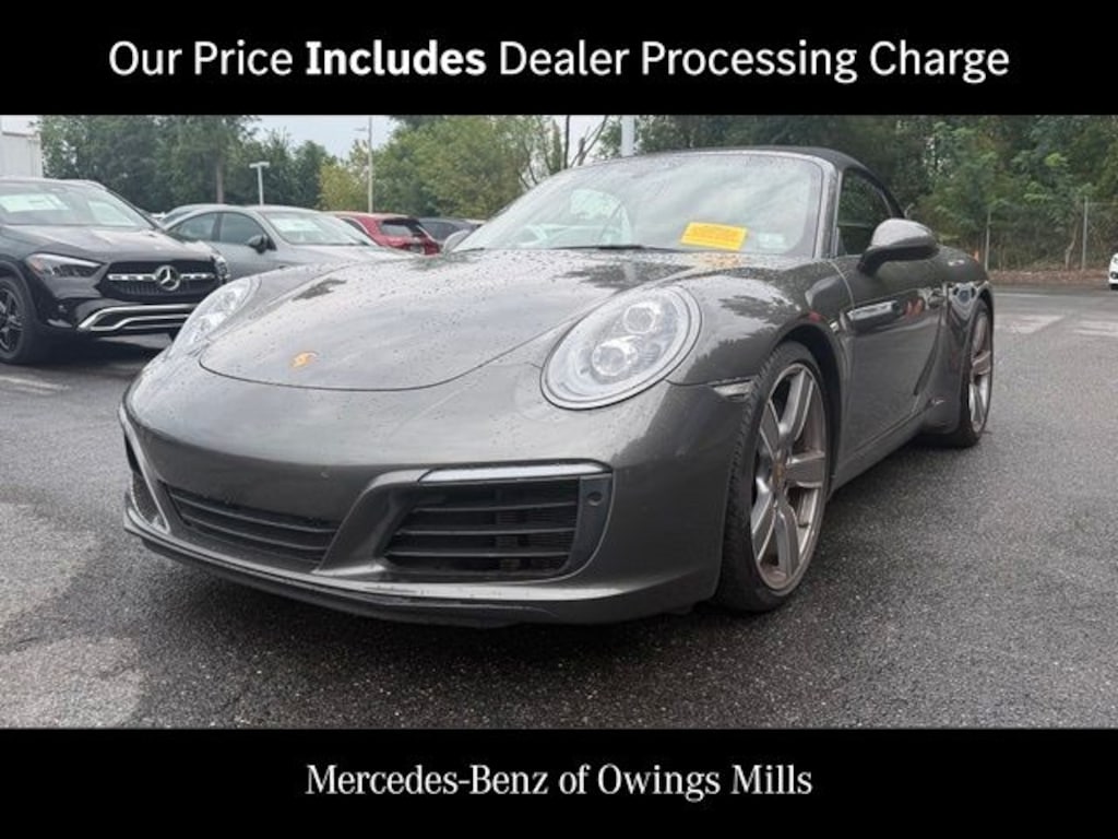 Used 2018 Porsche 911 Carrera AWD Convertible