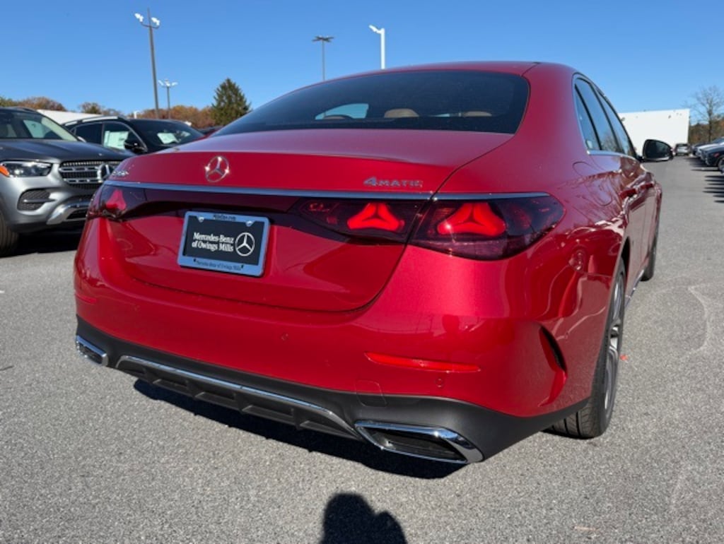 New 2026 Mercedes-Benz E-Class 4MATIC Sedan