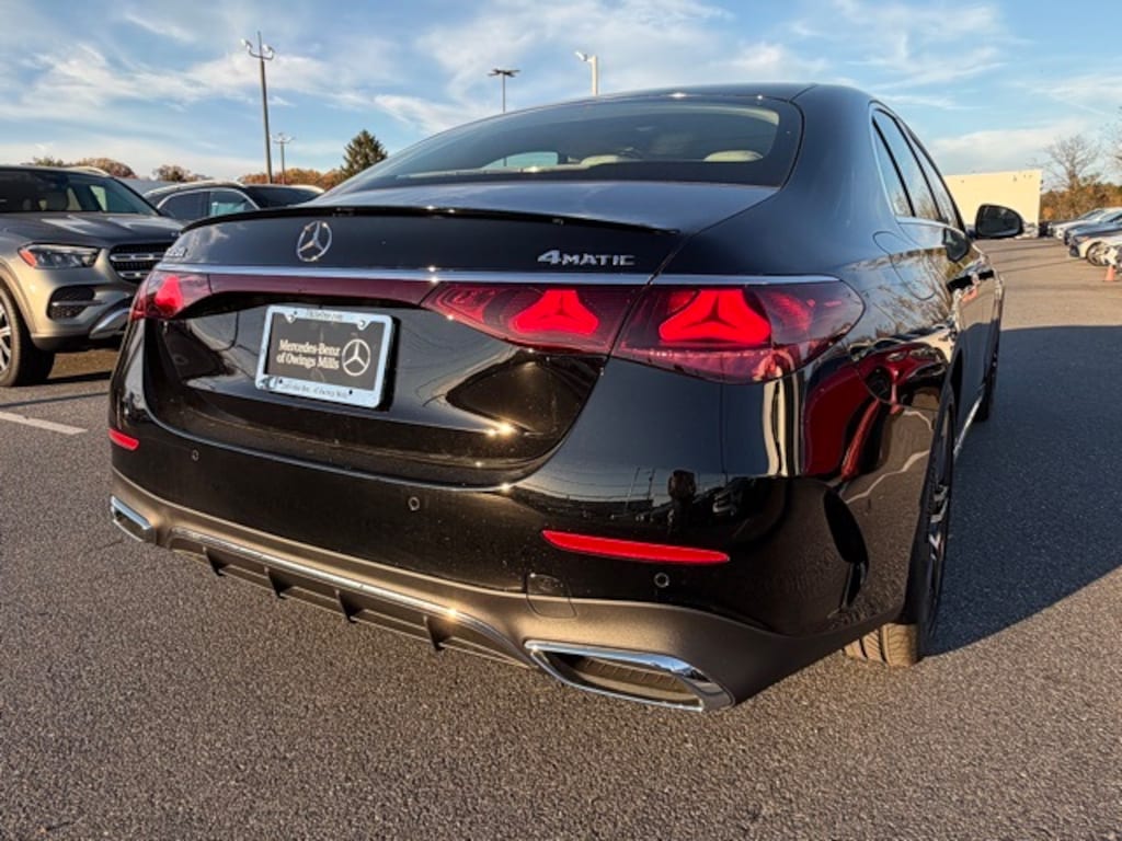 New 2026 Mercedes-Benz E-Class 4MATIC Sedan