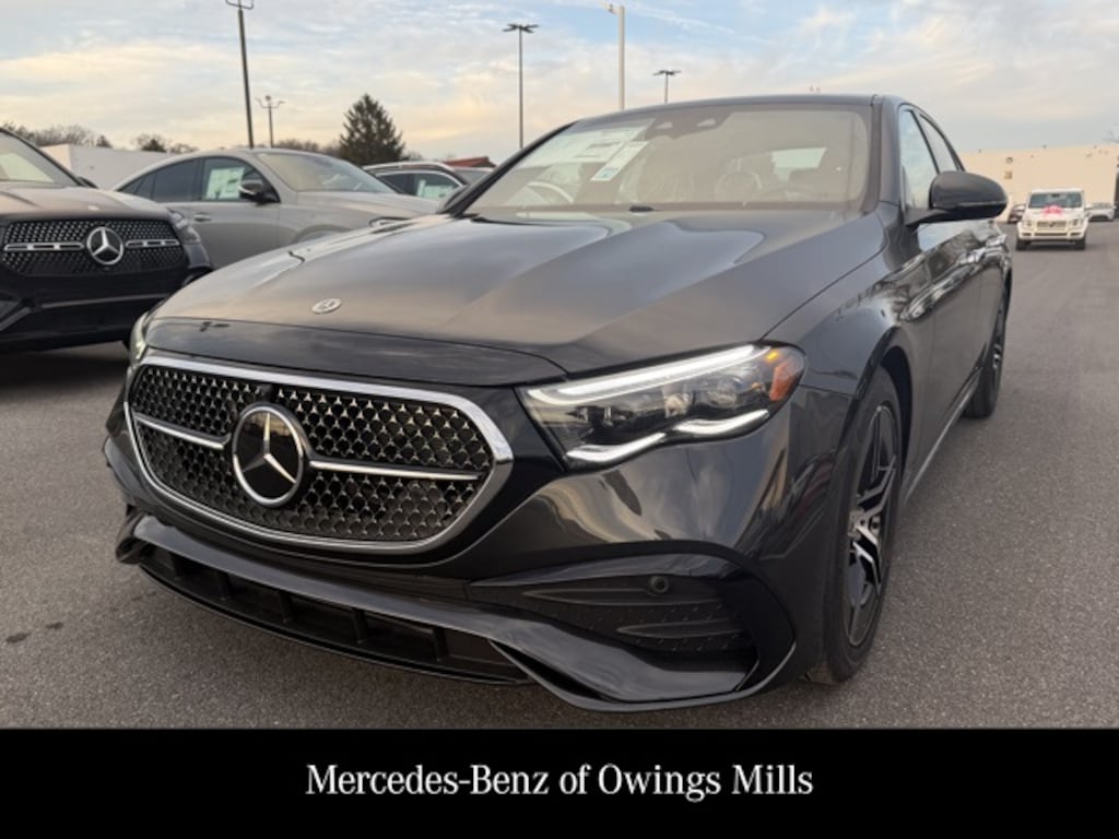 New 2026 Mercedes-Benz E-Class 4MATIC Sedan