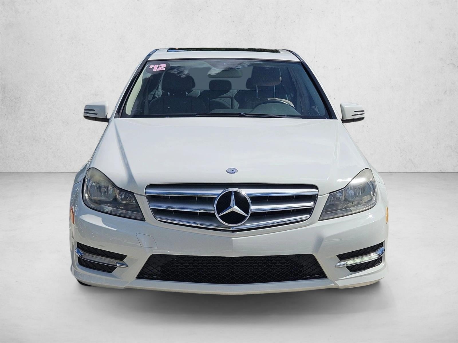 Used 2012 Mercedes-Benz C-Class C250 Sport with VIN WDDGF4HB3CR237047 for sale in Pembroke Pines, FL