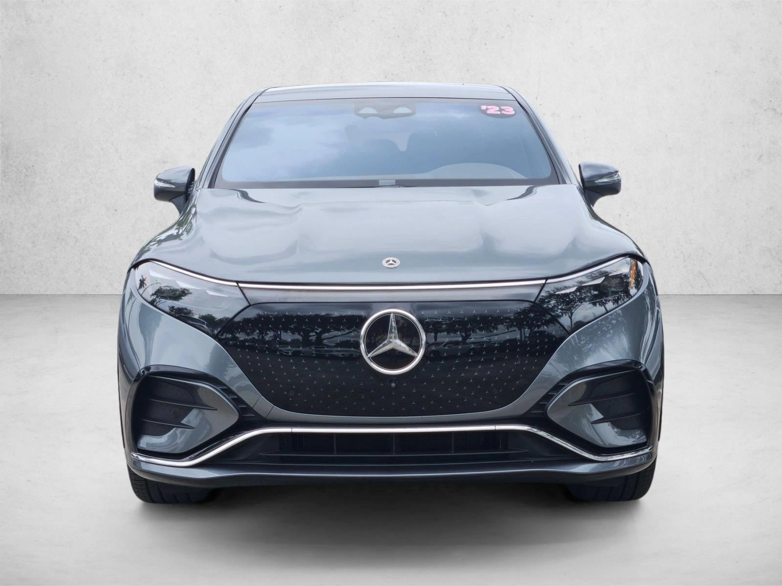 Certified 2023 Mercedes-Benz EQS SUV Base with VIN 4JGDM4EB1PA021799 for sale in Pembroke Pines, FL