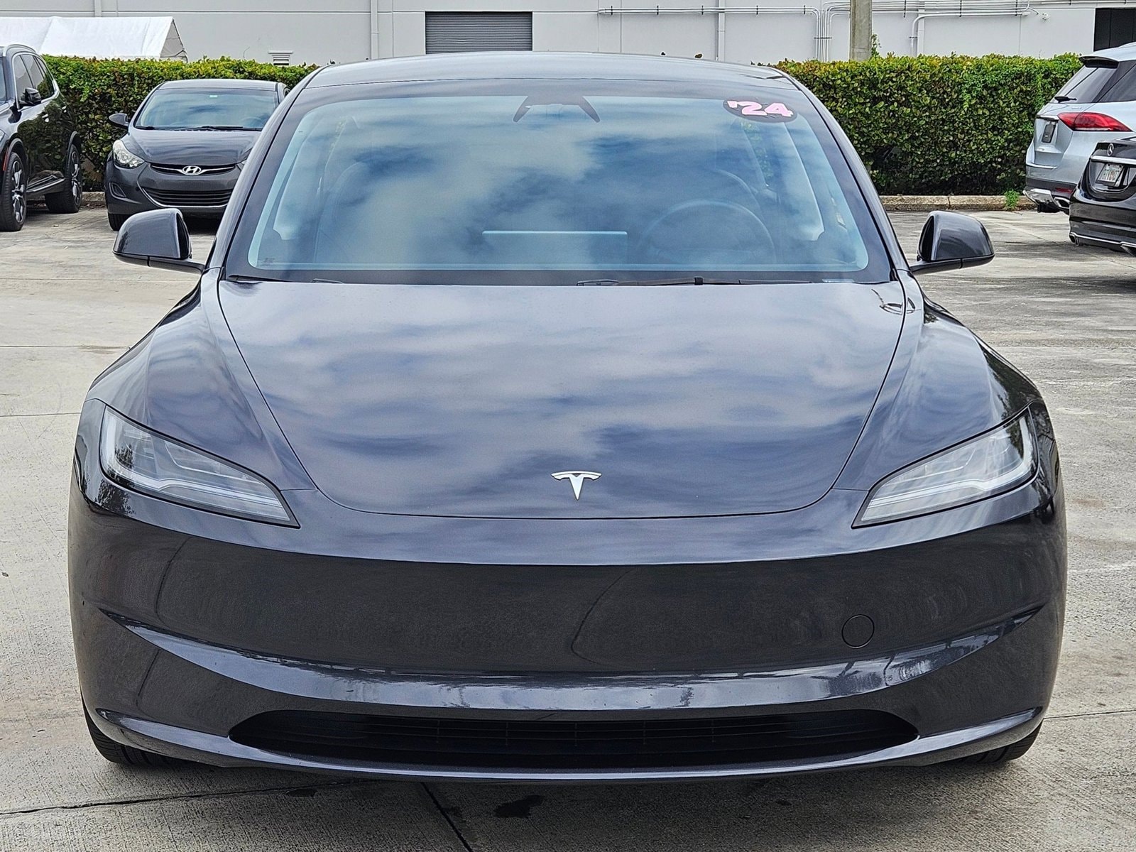 Used 2024 Tesla Model 3 Base with VIN 5YJ3E1EA2RF732523 for sale in Pembroke Pines, FL