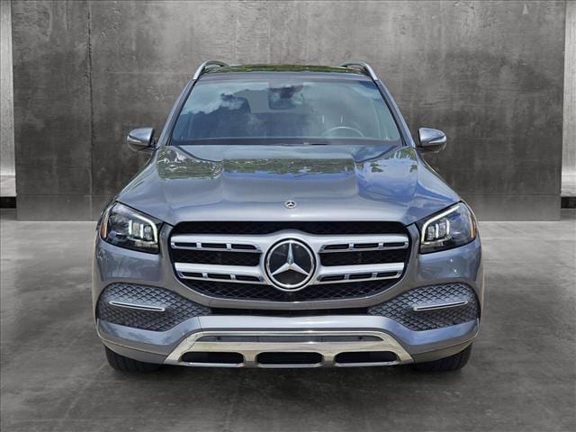 Certified 2021 Mercedes-Benz GLS GLS450 with VIN 4JGFF5KE0MA434753 for sale in Fort Lauderdale, FL